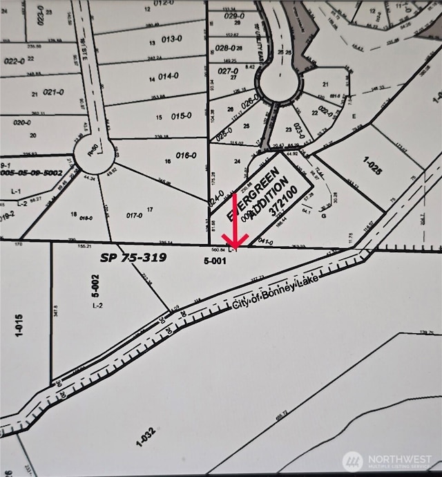 191XX Church Lake Rd E, Bonney Lake, WA 98391 - parcel map