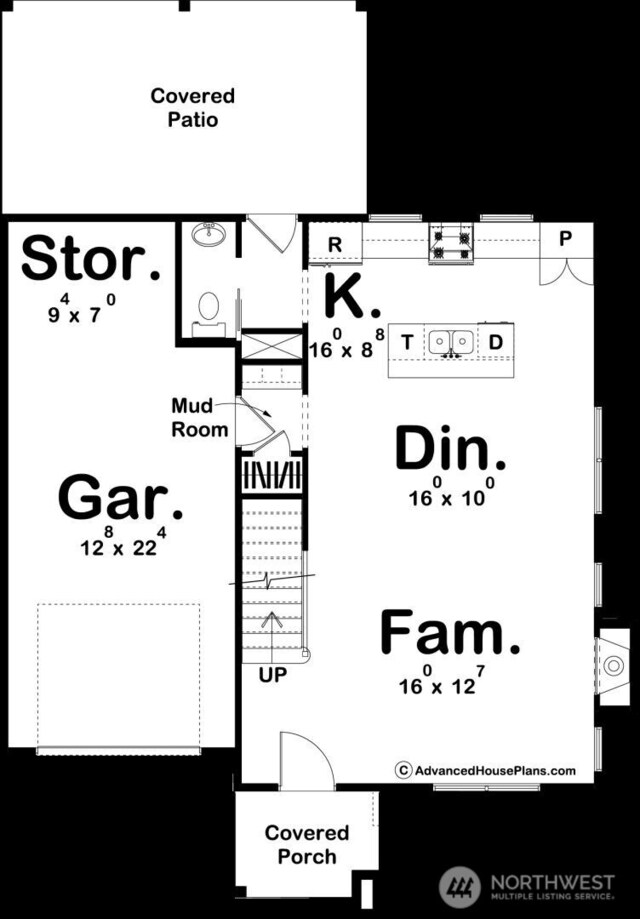 191XX Church Lake Rd E, Bonney Lake, WA 98391 - property floor plan