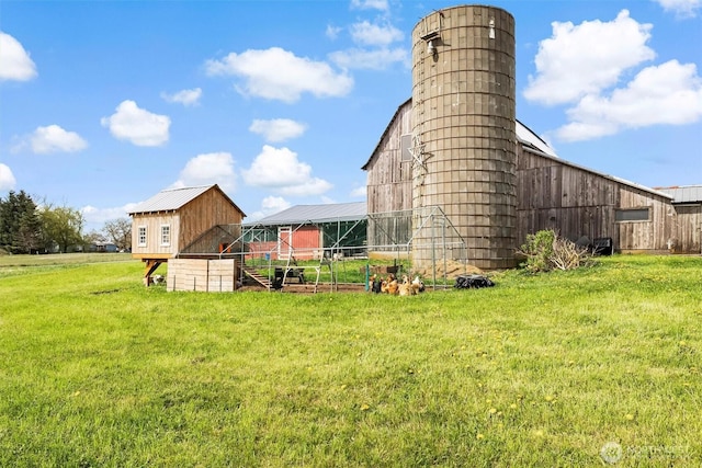5752 Ronnie Hill Ln, Ferndale, WA 98248 - view of barn featuring a yard