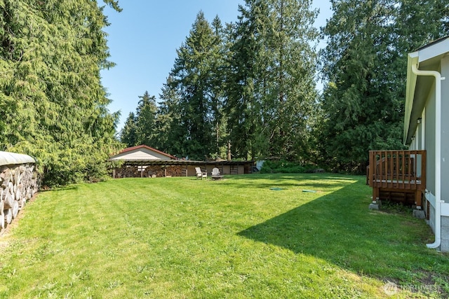 view of yard