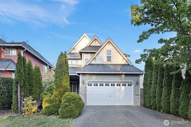 view of front of home with driveway