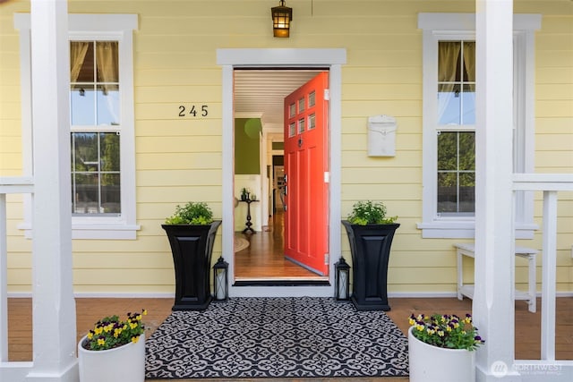 245 SE Bush St, Issaquah, WA 98027 - view of exterior entry with a porch