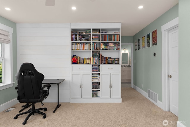 245 SE Bush St, Issaquah, WA 98027 - carpeted office space with recessed lighting and baseboards