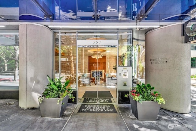 737 Olive Way Unit 3101, Seattle, WA 98101 - view of doorway to property