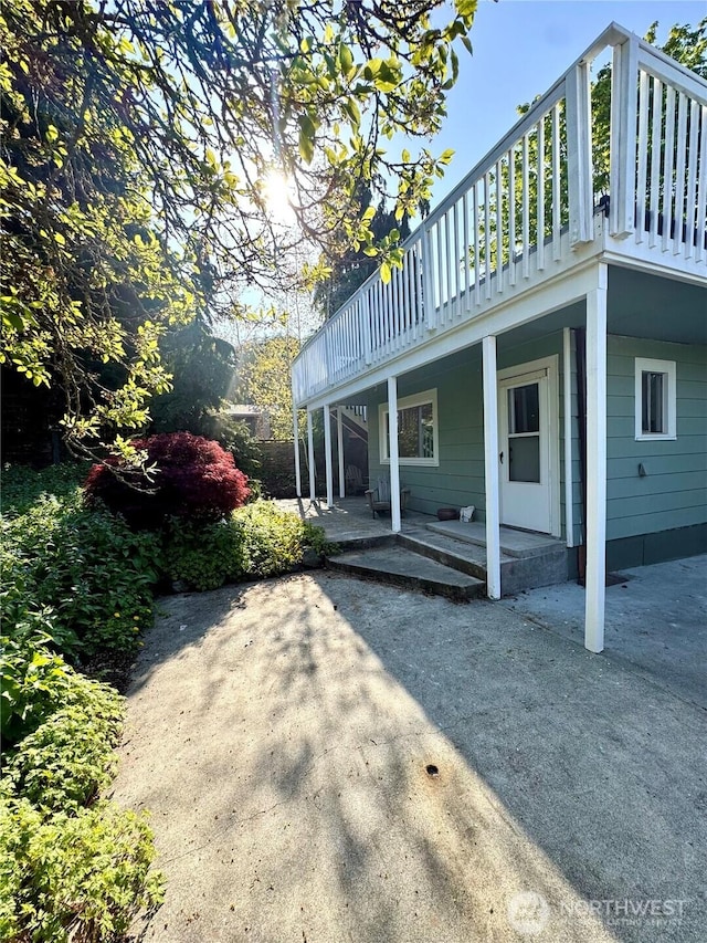 1145 Blaine St, Port Townsend, WA 98368 - view of rear view of property