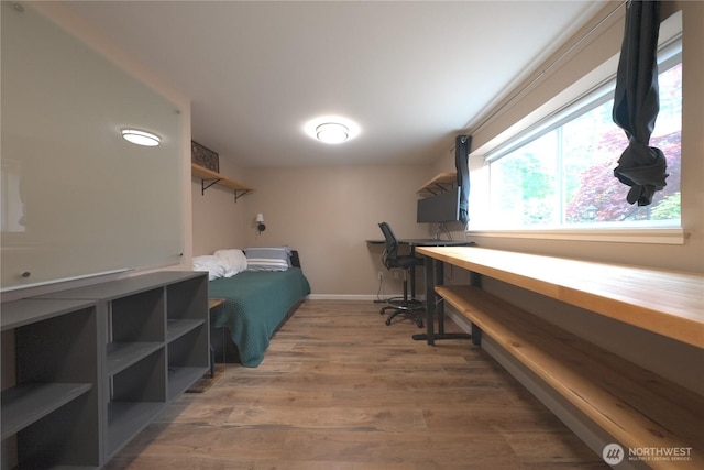 view of storage room