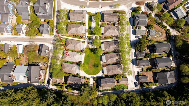 view of property location with nearby suburban area