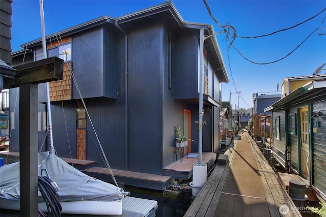 view of property exterior