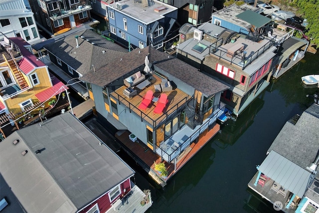 drone / aerial view
