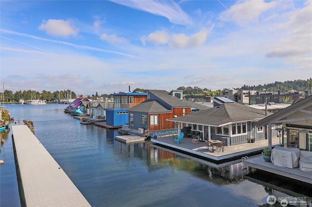 1213 E Shelby St Unit 7, Seattle, WA 98102 - view of dock with a water view