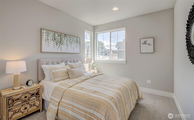 1580 S Kelvin Ct, East Wenatchee, WA 98802 - bedroom featuring carpet floors, baseboards, and recessed lighting
