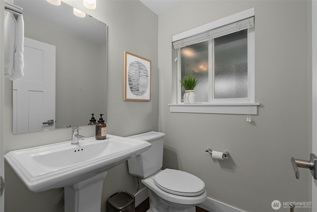 1221 199th St SE, Bothell, WA 98012 - bathroom with toilet and baseboards