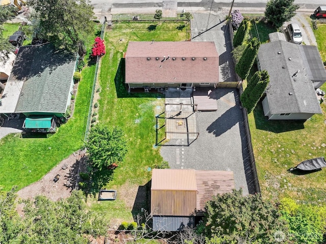 view of subject property