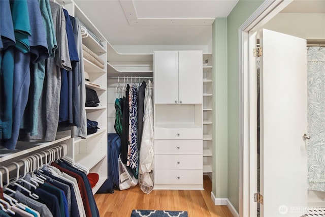 2858 32nd Ave W Unit 102, Seattle, WA 98199 - spacious closet with light wood finished floors
