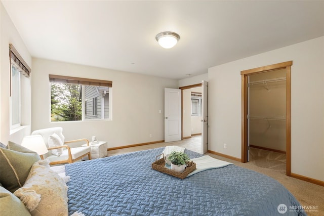 3639 Reagan Ave, Bremerton, WA 98310 - carpeted bedroom featuring baseboards and a spacious closet