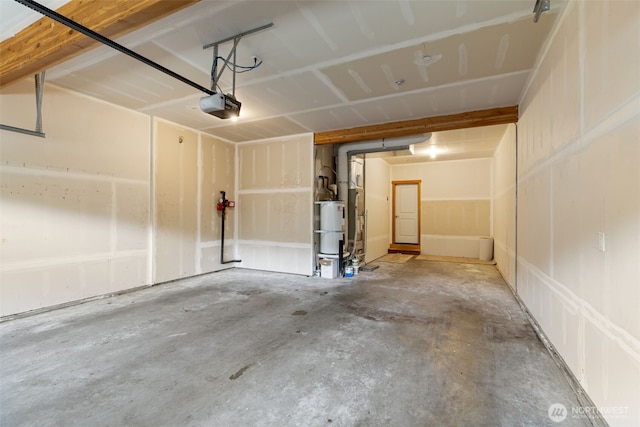 3639 Reagan Ave, Bremerton, WA 98310 - garage featuring a garage door opener and secured water heater