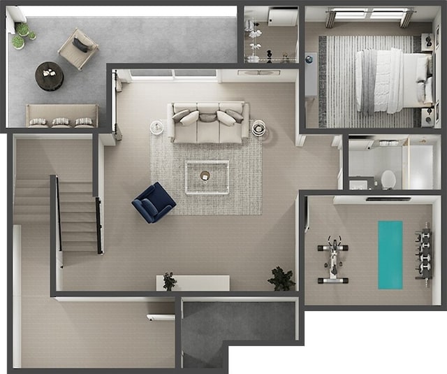 13748 SE 84th St Unit 17, Newcastle, WA 98059 - view of layout