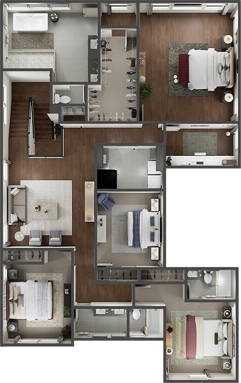 13748 SE 84th St Unit 17, Newcastle, WA 98059 - floor plan