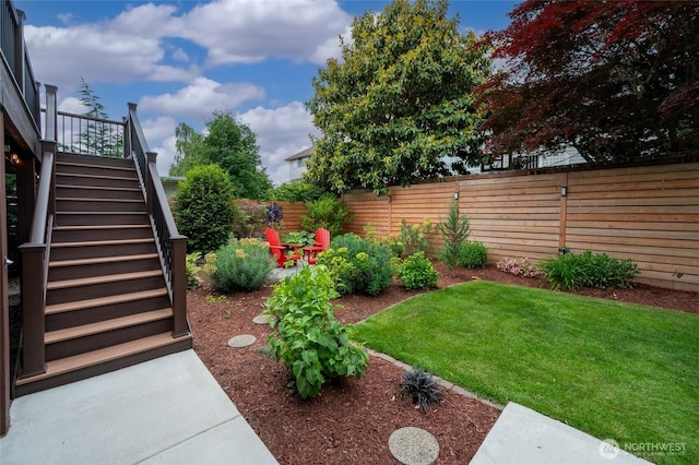 10839 35th Ave SW, Seattle, WA 98146 - view of yard featuring stairway