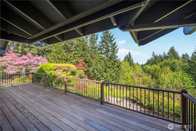 view of deck