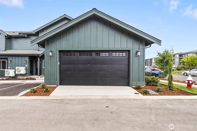4226 Melrose Ln, Bellingham, WA 98226 - view of front of home with board and batten siding and concrete driveway