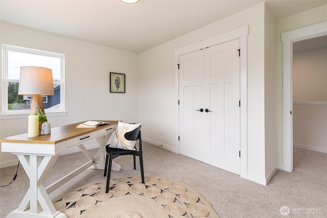 4226 Melrose Ln, Bellingham, WA 98226 - home office with light carpet and baseboards