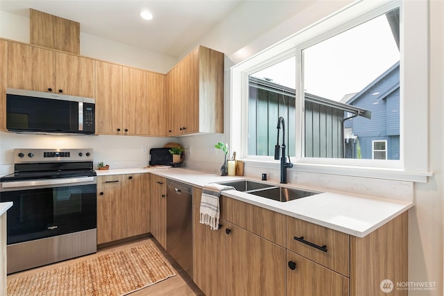 4228 Melrose Ln, Bellingham, WA 98226 - kitchen with stainless steel appliances, healthy amount of natural light, light countertops, and recessed lighting