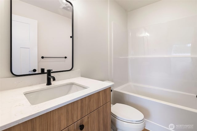 4230 Melrose Ln, Bellingham, WA 98226 - full bathroom with vanity and shower / bathtub combination