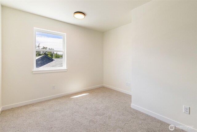 4232 Melrose Ln, Bellingham, WA 98226 - spare room featuring carpet floors and baseboards