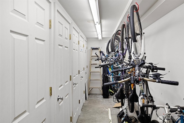 view of storage