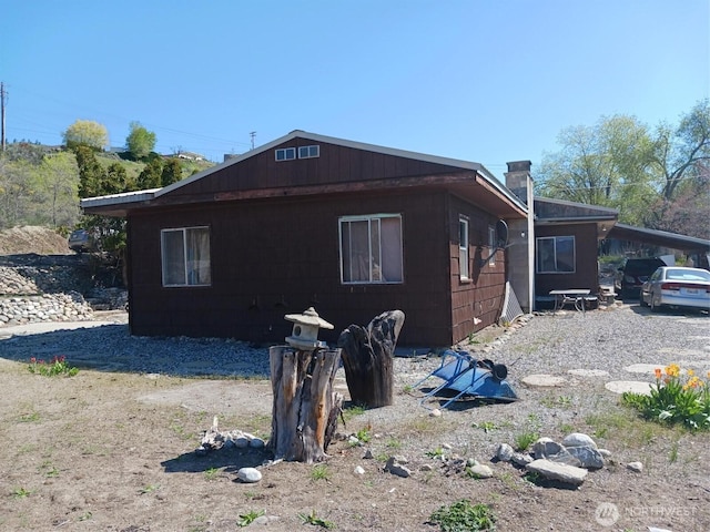 view of side of property