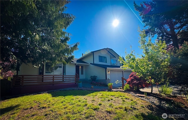 27526 26th Ave S, Federal Way, WA 98003 - view of front of home with a garage and a front lawn