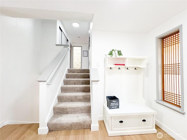 27526 26th Ave S, Federal Way, WA 98003 - mudroom with wood finished floors and baseboards