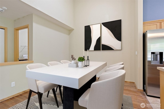 4254 Roxanna Loop SE, Lacey, WA 98503 - dining space with light wood finished floors and baseboards