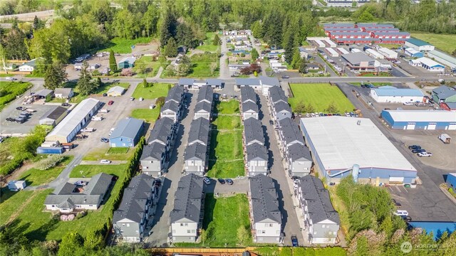 birds eye view of property featuring a residential view