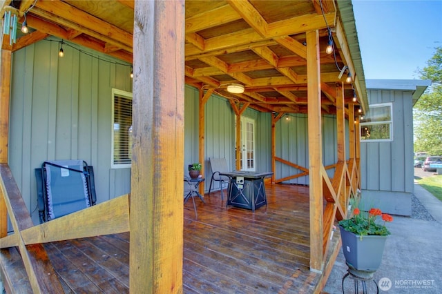 10029 Warfield Rd, Sedro Woolley, WA 98284 - view of wooden deck