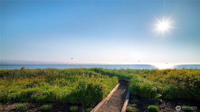 33 E Seashore Ln, Sequim, WA 98382 - water view featuring a beach view