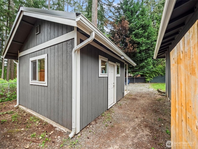 12916 97th Ave NW, Gig Harbor, WA 98329 - view of outbuilding with fence