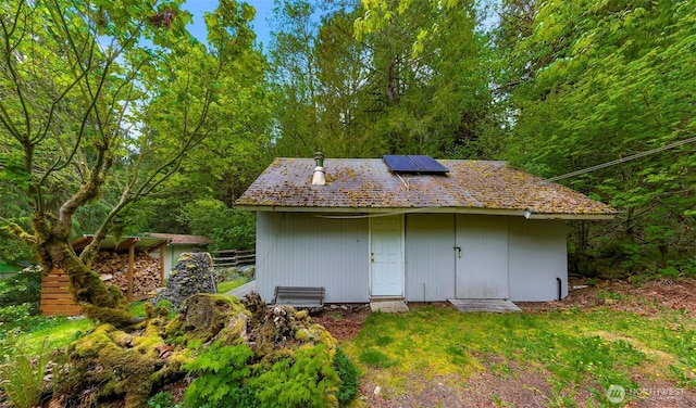 64197 E Cascade Dr, Marblemount, WA 98267 - view of shed with solar panels