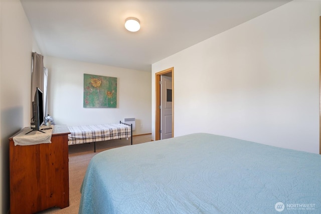 bedroom featuring carpet floors