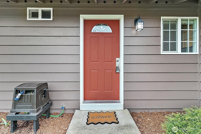 view of property entrance