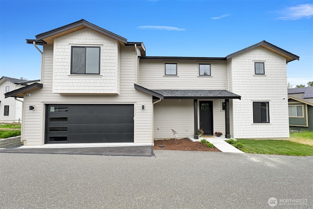 3713 Bristol, Bellingham, WA 98226 - view of front of home featuring an attached garage and asphalt driveway