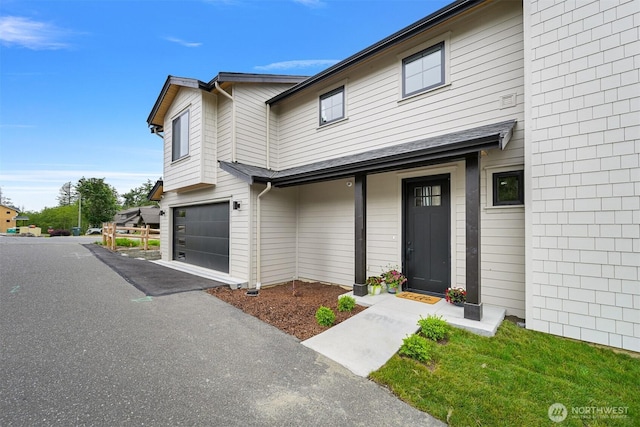 3713 Bristol, Bellingham, WA 98226 - view of front of house featuring a garage and driveway