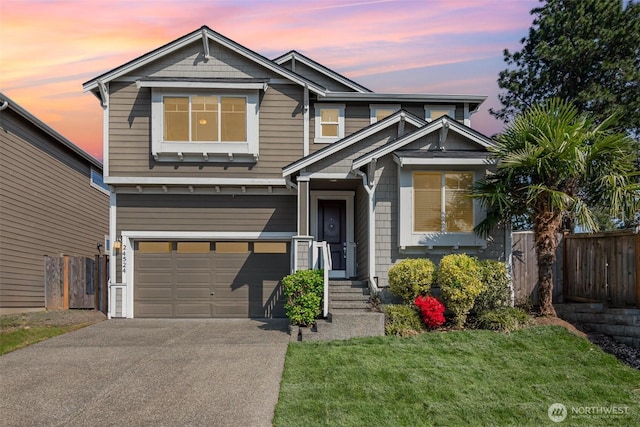 24524 96th Ave S, Kent, WA 98030 - view of front facade with an attached garage and driveway