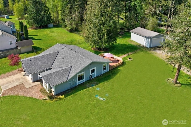 19802 118th Avenue Ct E, Graham, WA 98338 - aerial view of property and surrounding area