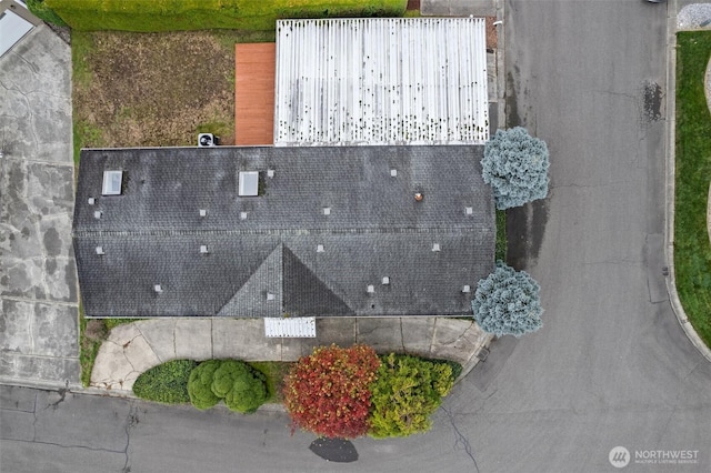 drone / aerial view