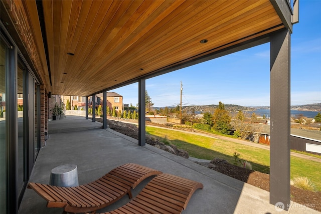 view of patio
