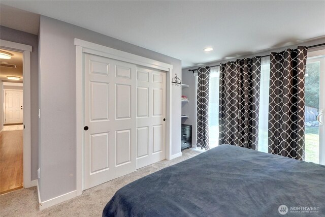 4204 Arbordale Ave W, University Place, WA 98466 - carpeted bedroom featuring baseboards and a closet
