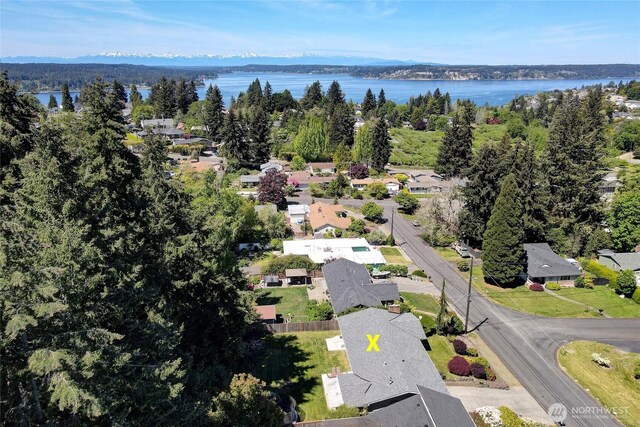 4204 Arbordale Ave W, University Place, WA 98466 - drone / aerial view of a large body of water