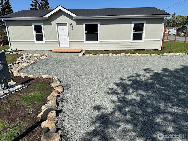 view of manufactured / mobile home